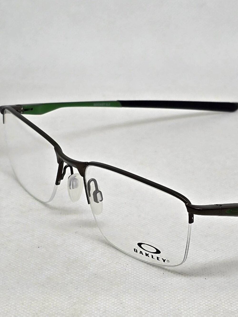 Oakley RIMLESS COPPER  and Green TEMPLES
